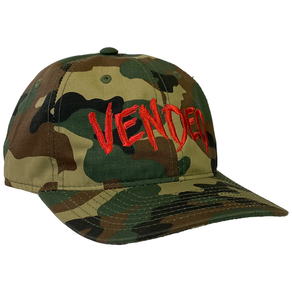 Vended "Text Logo" Dad Hat in Camo