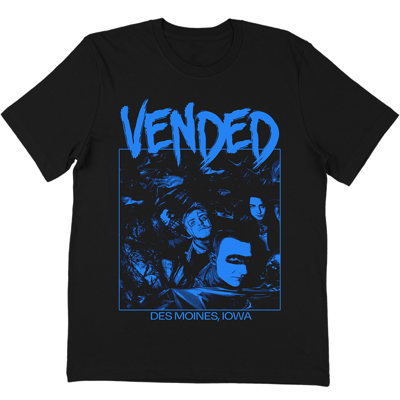 Vended "Des Moines Blue" Tour T-Shirt