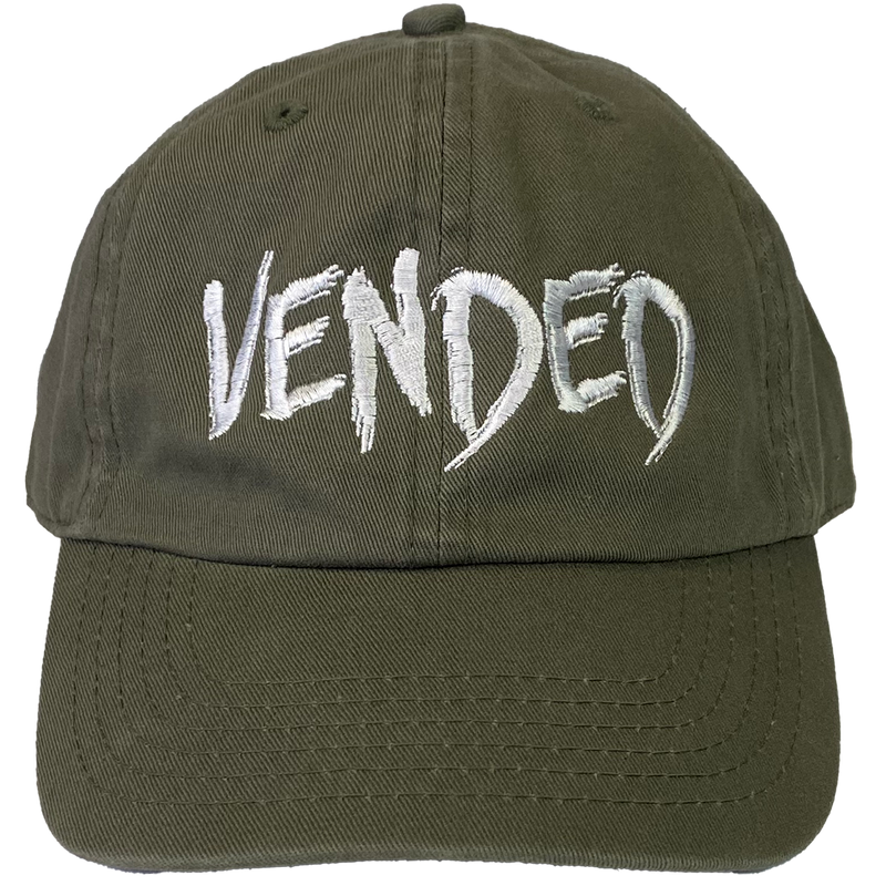 Vended "Text Logo" Dad Hat in Olive