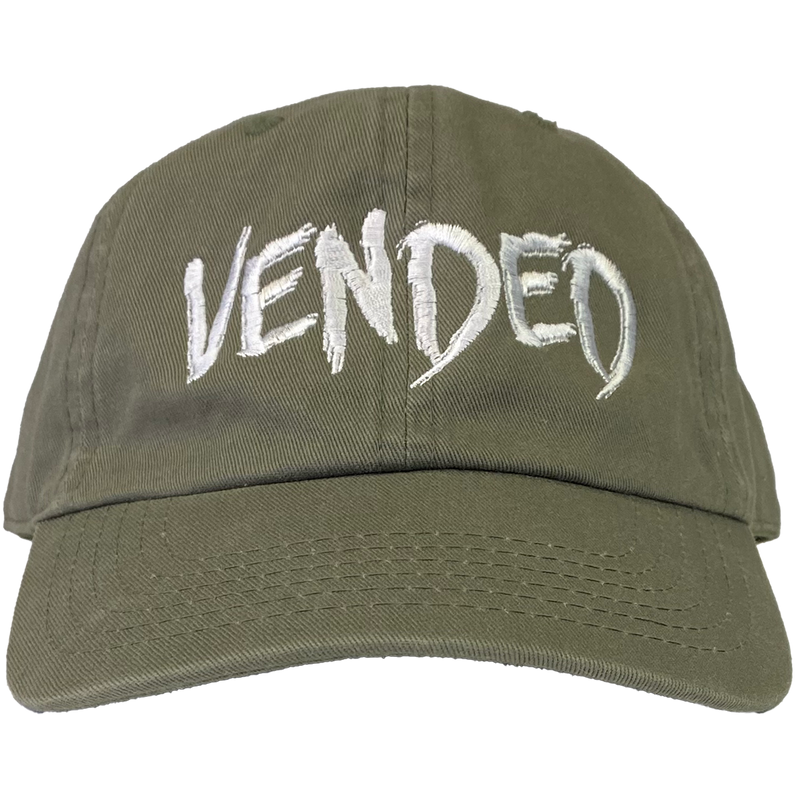 Vended "Text Logo" Dad Hat in Olive