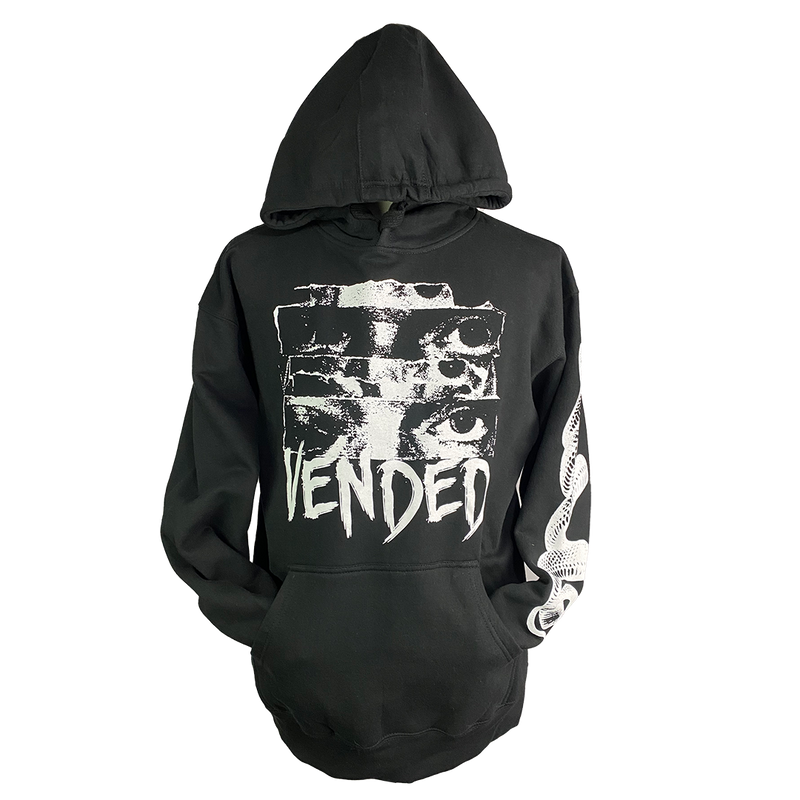 Vended "Ripped & Shattered Eyes" Pullover Hoodie
