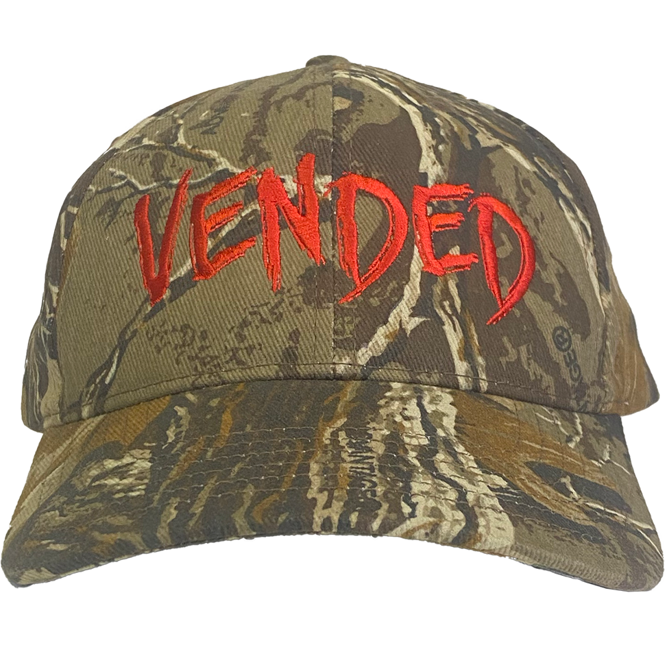 Vended "Text Logo" Dad Hat in Camo