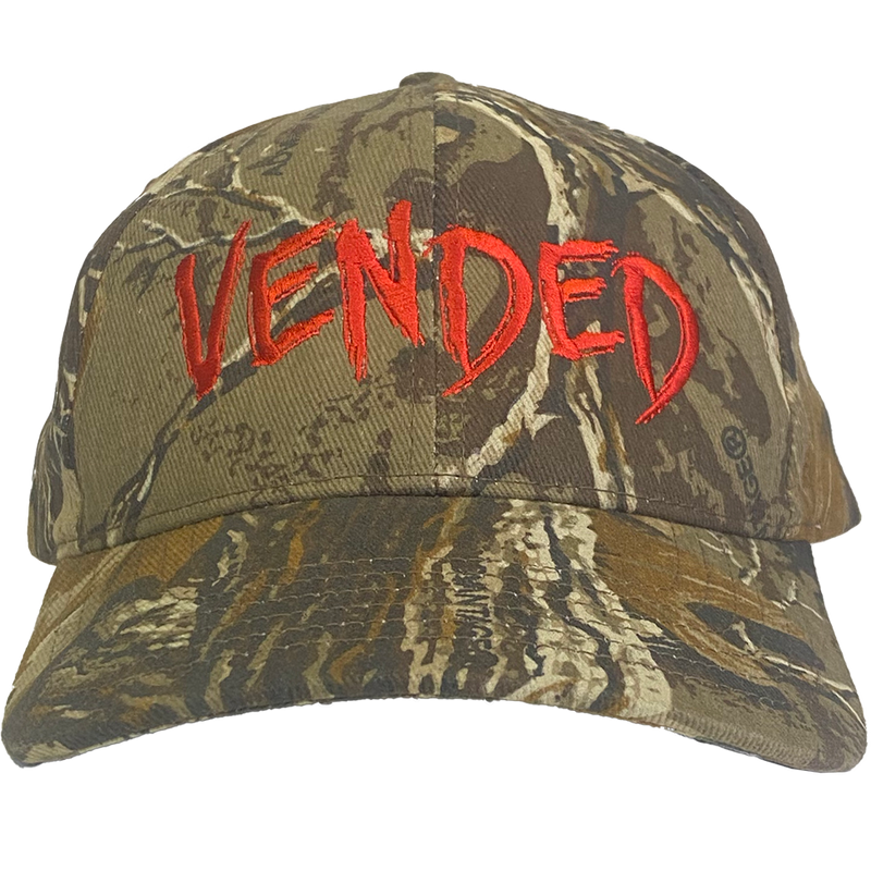 Vended "Text Logo" Dad Hat in Camo