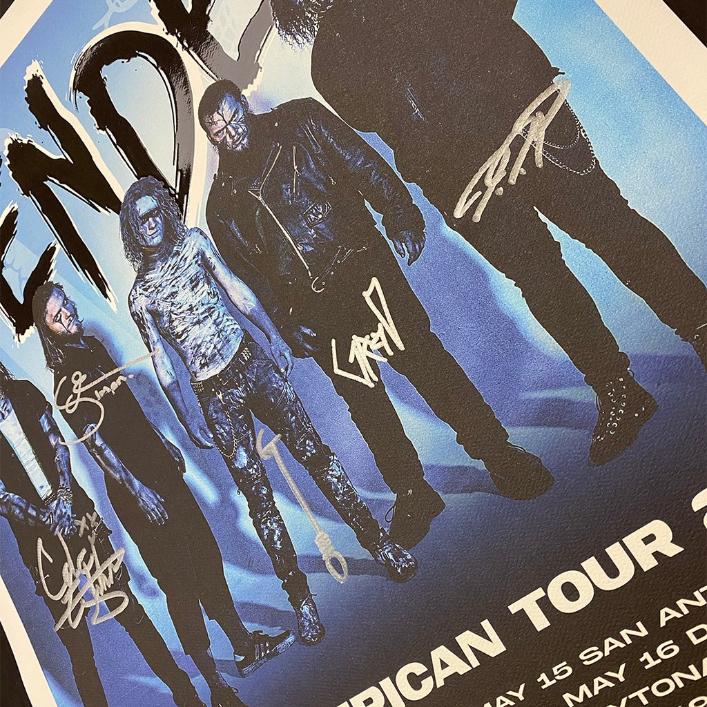 Vended "North American Tour 2023" AUTOGRAPHED Limited Edition Poster