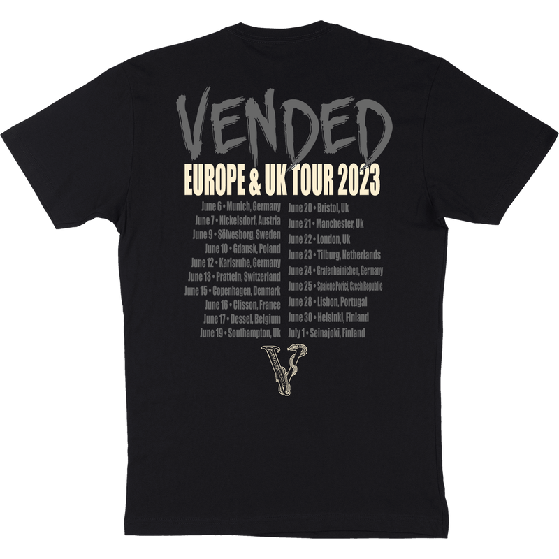 Vended "X-Ray" Europe UK Tour T-Shirt