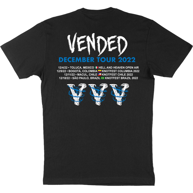 Vended "Latin America December Tour 2022" Limited Edition T-Shirt