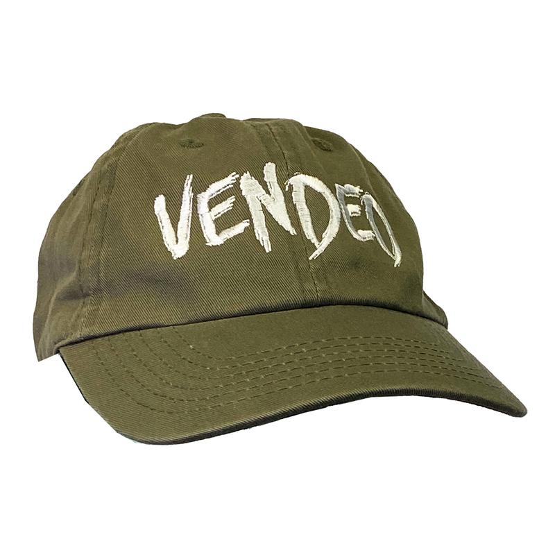 Vended "Text Logo" Dad Hat in Olive